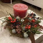 Vyrobte si doma vánoční svícen!