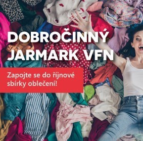 Zapojte se do sbírky na Dobročinný jarmark VFN!