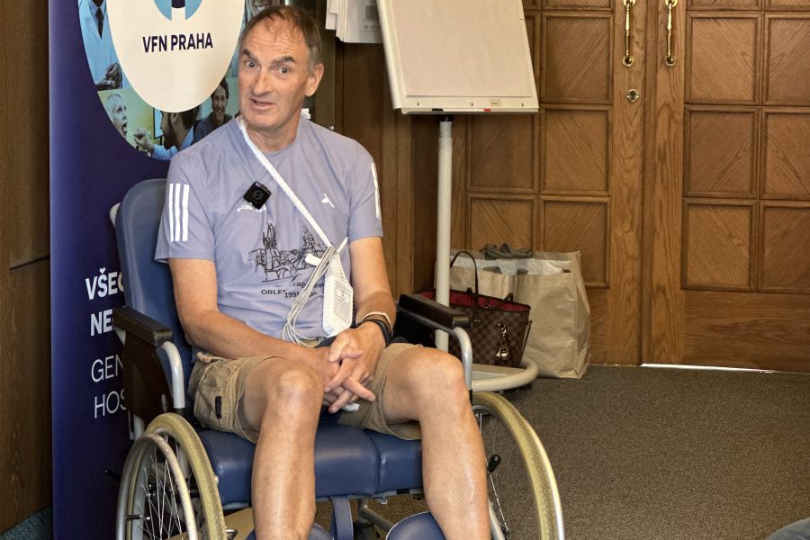 Záchrana života ve 47 minutách: Maratonec Paul přežil srdeční zástavu díky ECMO týmu VFN a záchranné službě