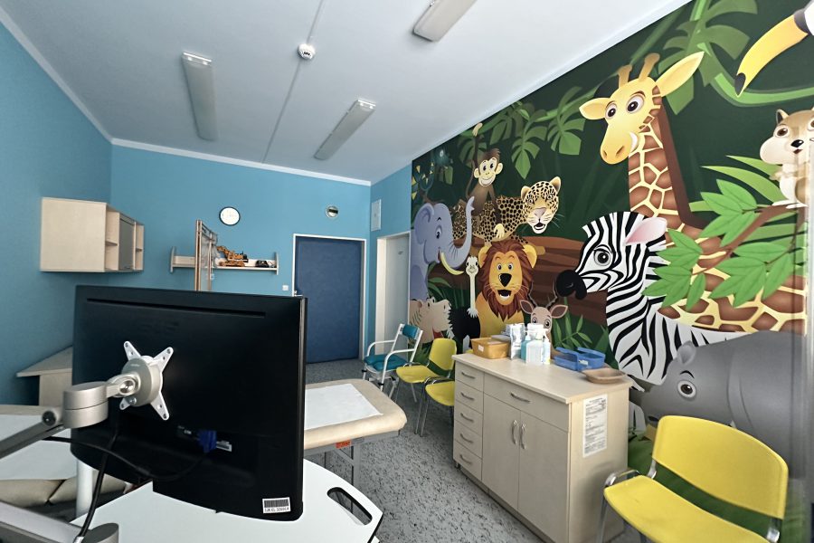 Dětské oddělení urologické kliniky ožilo postavami z filmů Walta Disneye