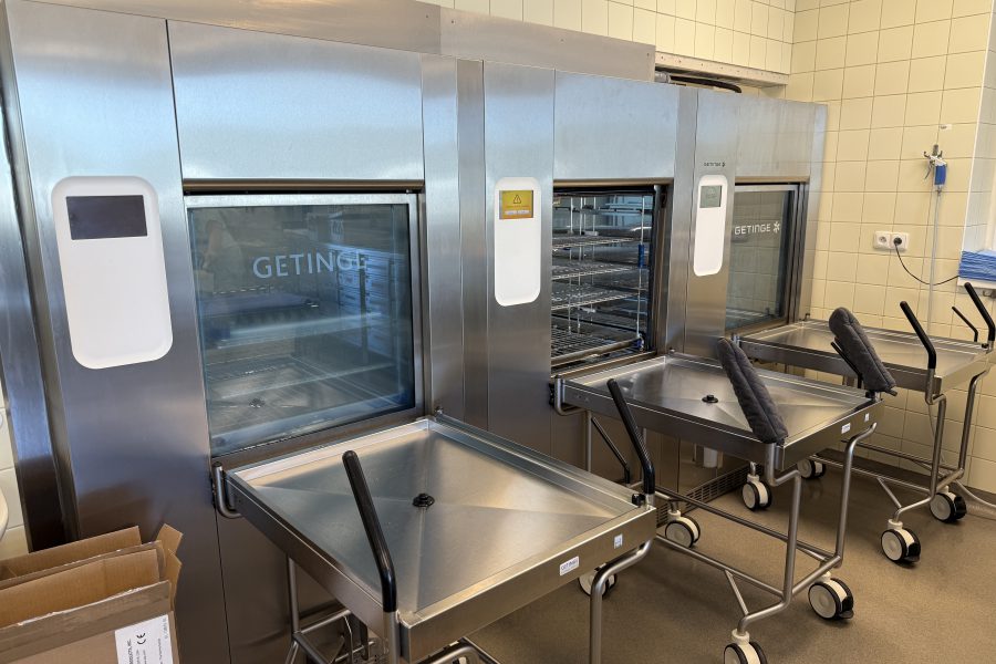 Centrální sterilizace získala nové přístroje