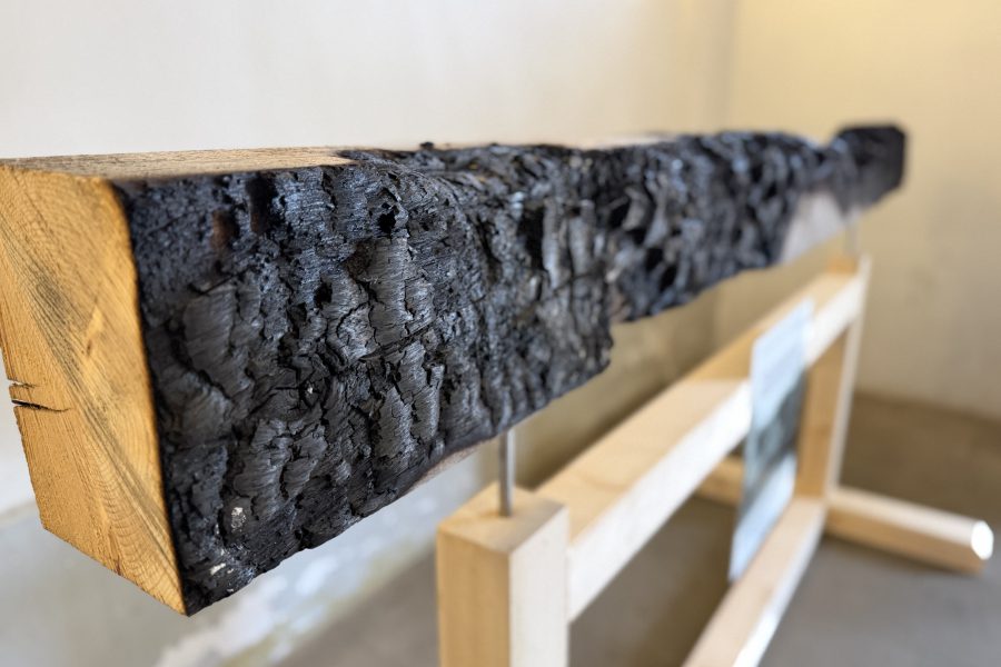 Nová umělecká instalace ve VFN připomíná hrůzy 2. světové války