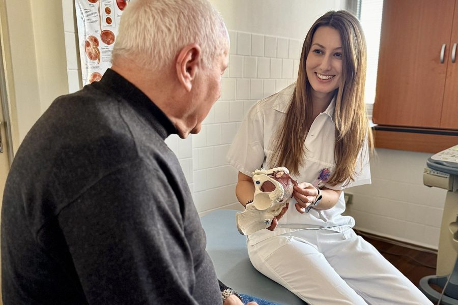 Pacienti před a po radikální prostatektomii potřebují péči fyzioterapeuta