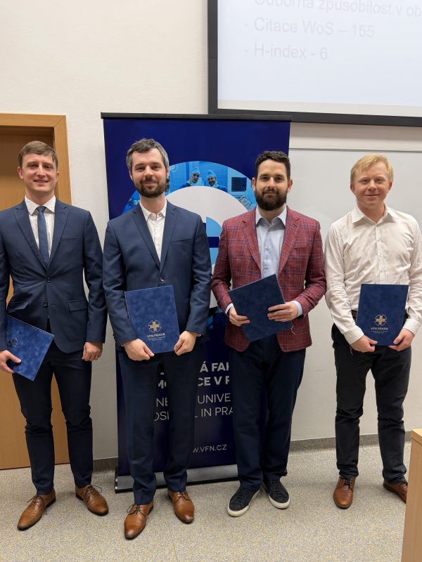 Ceny „Talent VFN“ 2024–2025 převzali výjimeční mladí odborníci