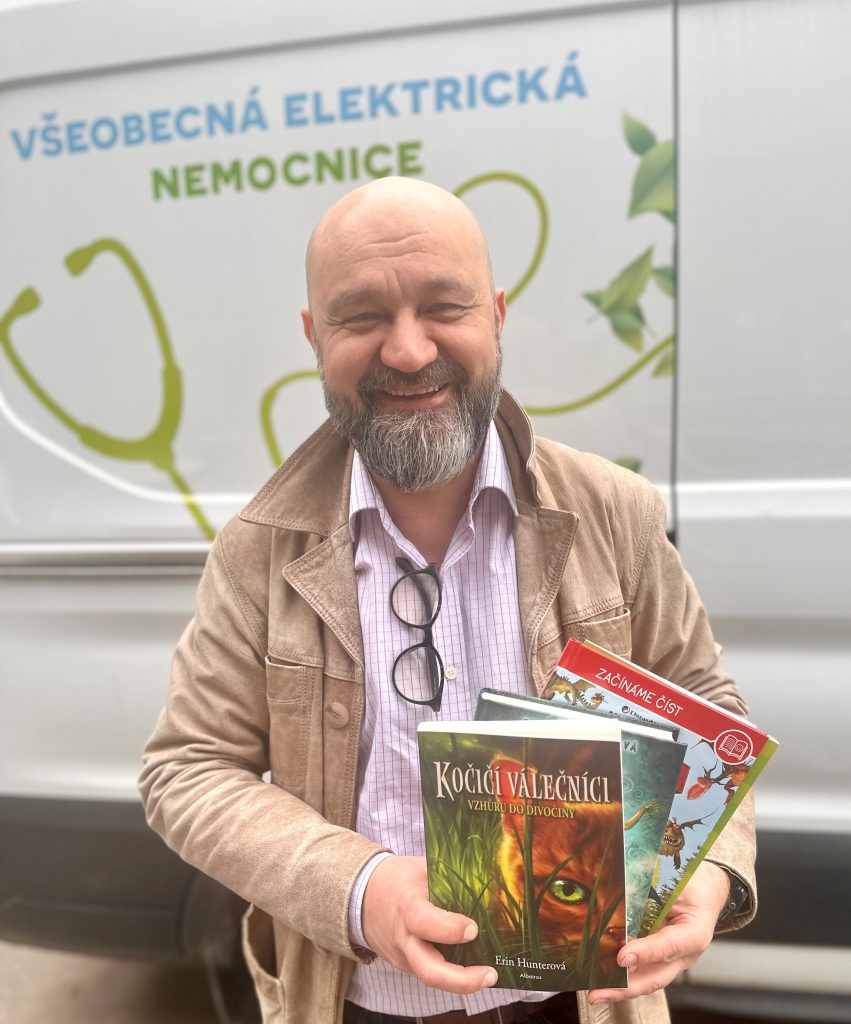 Druhá šance pro knihy, úsměv pro pacienty