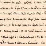 Dopis z roku 1935, který se po devadesáti letech vrátil na II. interní kliniku